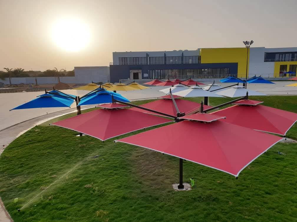 مظلات رباعية 6×6